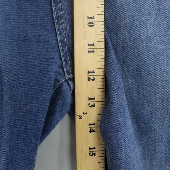 We The Free People Jeans Womens 28 Just Float On Flare Bell Bottom Festival Boho - Picture 10 of 15